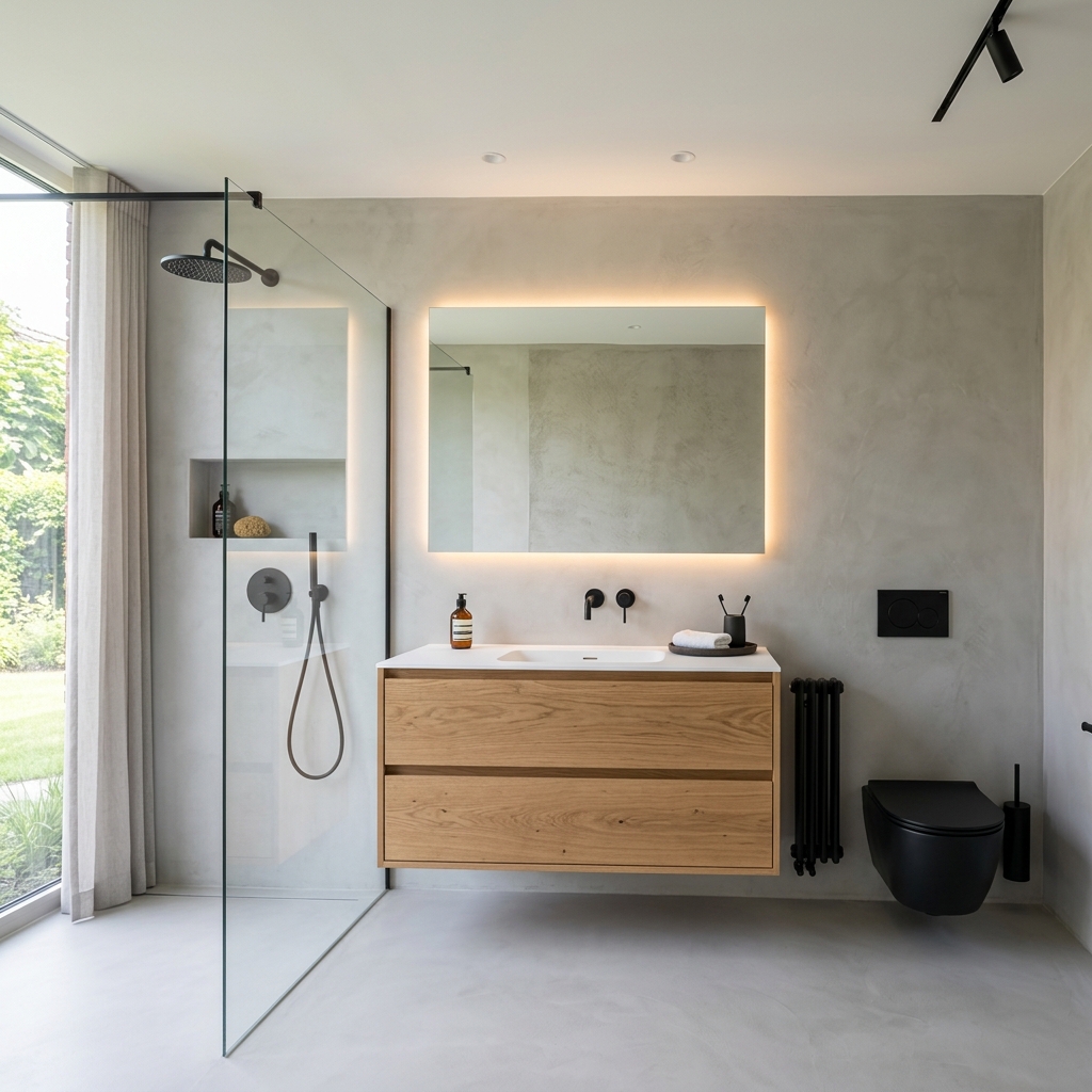 Baño Minimalista